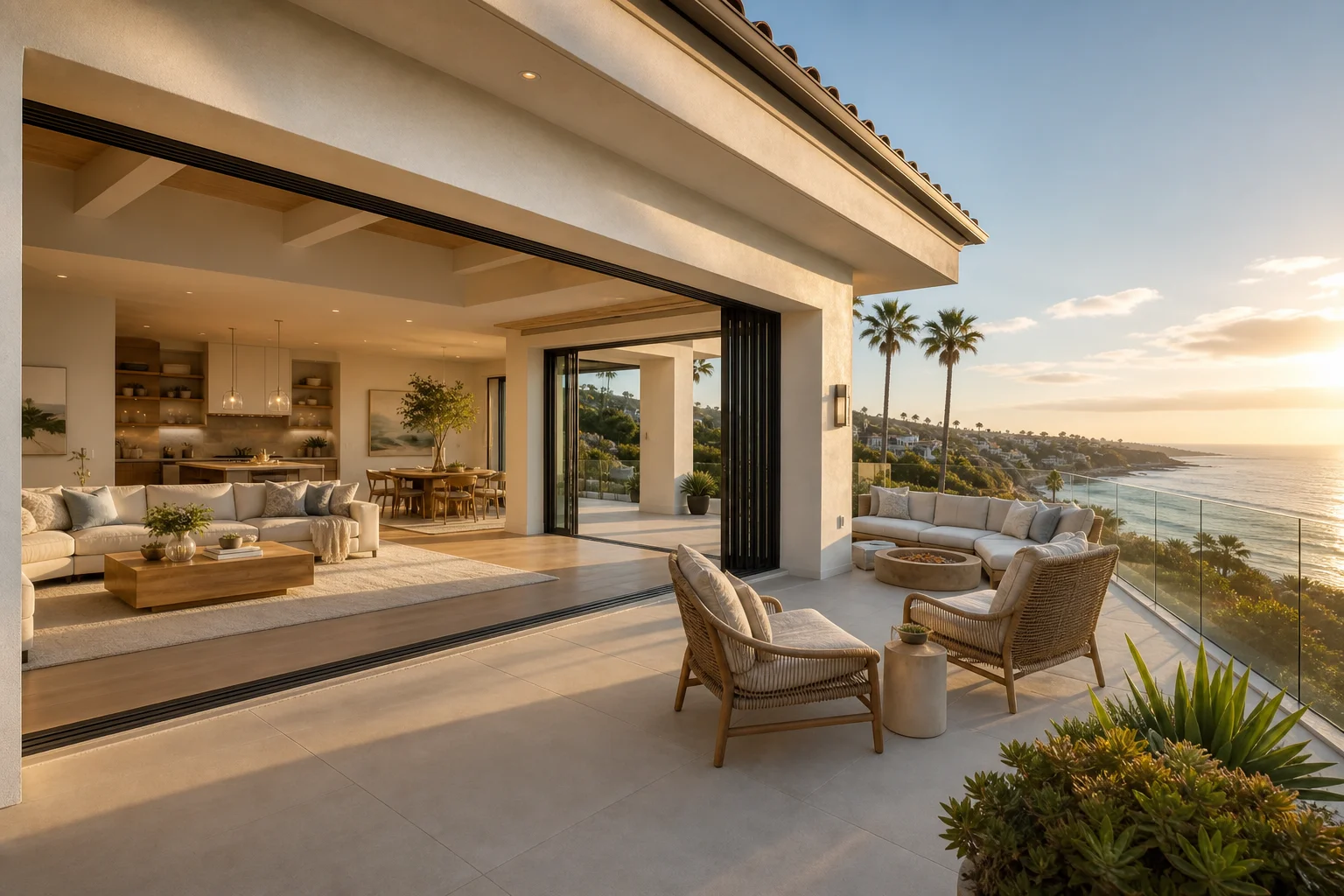 French and patio door installation in Newport Beach, Orange County